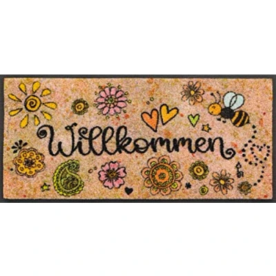 Afbeelding van Wash+Dry Deurmat, wasbaar, 35 x 75 cm, binnen en buiten