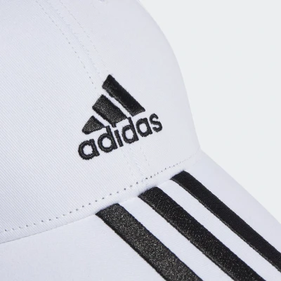 Afbeelding van adidas Sportswear 3 Stripes Twill Baseball Pet, Maat: S/M, White black
