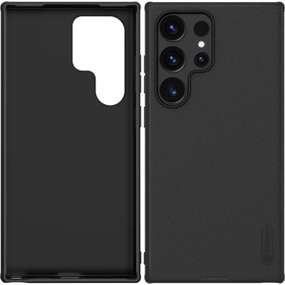 Afbeelding van Nillkin Super Frosted Shield Pro gepantserde case voor Samsung Galaxy S24 Ultra zwart
