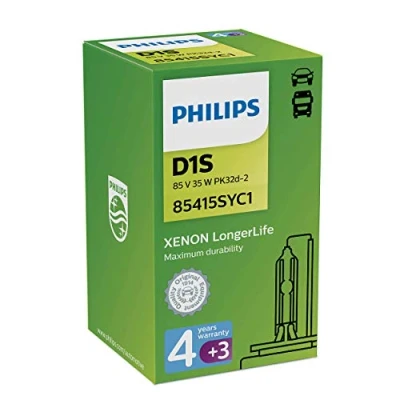 Afbeelding van PHILIPS 85415SYC1 Gloeilamp, verstraler D1S 85V 35W 4300K Xenon BMW: 3 Saloon, 4 Coupe, 5 MERCEDES BENZ: E Class C Saloon
