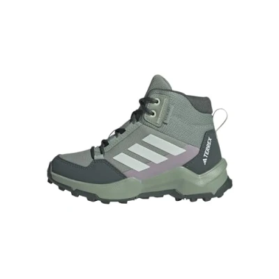 Afbeelding van Adidas Terrex AX4R R.RDY MID Unisex Outdoorschoenen voor kinderen, Maat: 37 1/3, Silver green/linen green/preloved fig Textiel/ synthetisch