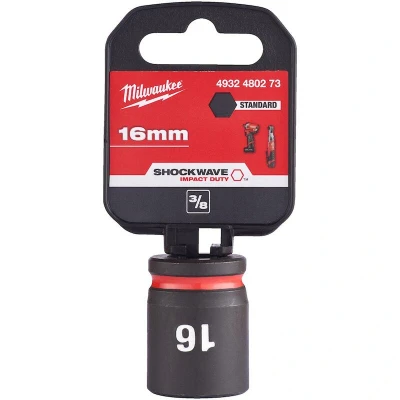 Image de MILWAUKEE 4932480273 Bouchon de percussion SHOCKWAVE 3/8&quot; 16 mm