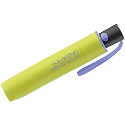 Afbeelding van Benetton Mini AC Zakparaplu, Donkere citroen