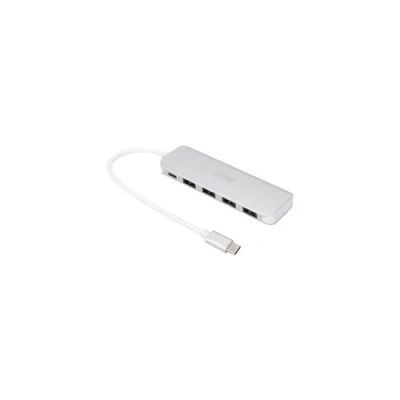 Image de DIGITUS DA 70242 1 Concentrateur (hub) 4 x SuperSpeed USB 3.0 + C (alimentation électrique) de bureau