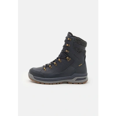 Afbeelding van Lowa Renegade EVO ICE GORE TEX Snowboots, Heren, Maat: 44.5, Navy/dark grey Leer en textiel