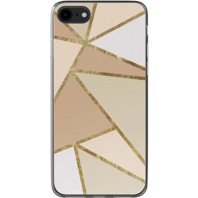 Afbeelding van imoshion hoesje Geschikt voor iPhone 7 / 8 SE (2020) (2022) Design Graphic Beige