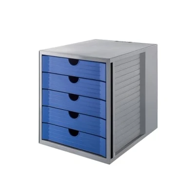 Afbeelding van HAN SYSTEMBOX KARMA 14508 16 Ladebox Grijs DIN A4, C4 Aantal lades: 5