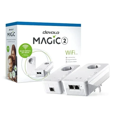Afbeelding van Devolo Magic 2 WiFi 2400 Mbit/s Ethernet LAN Wit stuk(s)