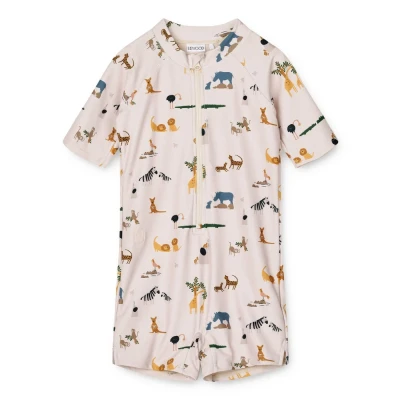 Afbeelding van Liewood MAX Unisex Badpak voor kinderen, Maat: 74, Sandy