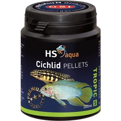 Afbeelding van Hs Aqua Cichlid Pellets Small 200 Ml