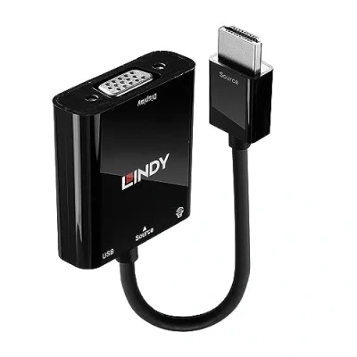 Afbeelding van Adapter HDMI naar VGA LINDY 38285
