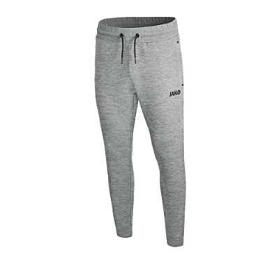 Afbeelding van JAKO Joggingbroek Premium Basics Lichtgrijs gemeleerd