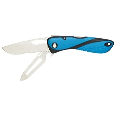 Afbeelding van Silerswaar Offshore Mes Met Harpsleutel Blauw