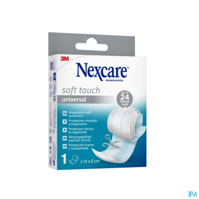 Image de Nexcare 3m Universal Soft Touch Pansement 1mx8cm 1