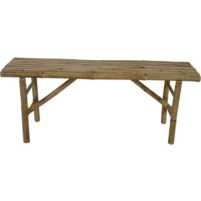 Afbeelding van Bank bamboe 120cm