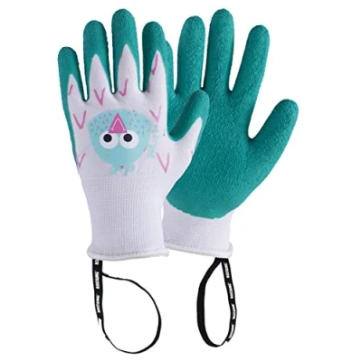 Afbeelding van ROSTAING Margot tuinhandschoenen voor kinderen, 1 paar en knutselen, kleine delicate handen de veiligheid van je groen