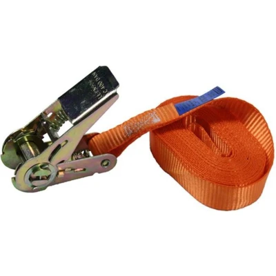 Afbeelding van Loadlok 7501500 DaN Spanband Met Ratel 6 Meter Oranje Bindriemen