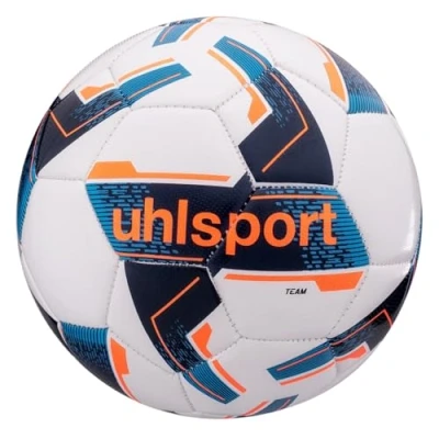 Afbeelding van Uhlsport Team (Sz. 5) Trainingsbal Wit / Marine Fluo Oranje Maat: 5