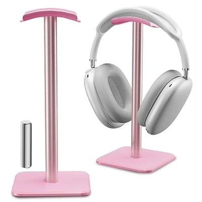 Image de Alyvisun Support Casque [Base lestée et Hauteur Plus élevée], pour écouteurs de Bureau Universel Tous Les Casques Jeu/écouteurs