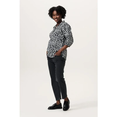 Afbeelding van Noppies Straight jeans Hawa Grey Denim 28 99% Biologische katoen / 1% Elastomeer
