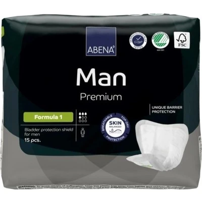 Afbeelding van ABENA Abri Man Formula 1 24 paquets de 15 protections