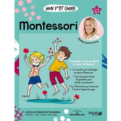 Afbeelding van Mon p&#039;tit cahier Montessori: 0/6 ans