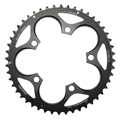 Afbeelding van SRAM Road kettingblad 110 mm steekcirkel zwart Uitvoering 48 ZÃhne, BB30, fÃŒr 34T