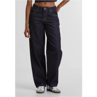 Afbeelding van Urban Classics Mid Waist 90&#039;s jeans Wijde broek Taille, 29 inch Blauw