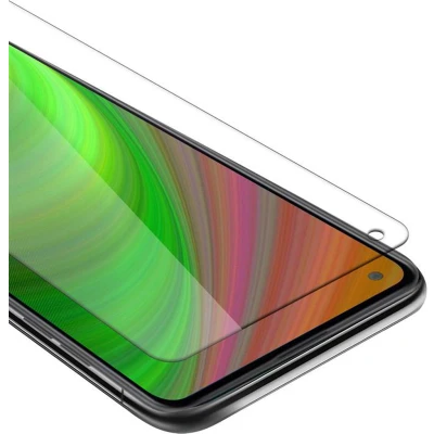 Afbeelding van Cadorabo Screenprotector geschikt voor Samsung Galaxy A21 Pantser film Beschermende in KRISTALHELDER Geharde (Tempered) display beschermglas 9H hardheid met 3D Touch