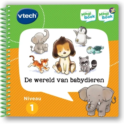 Afbeelding van VTech Activiteitenboek MagiBook De Wereld van Babydieren