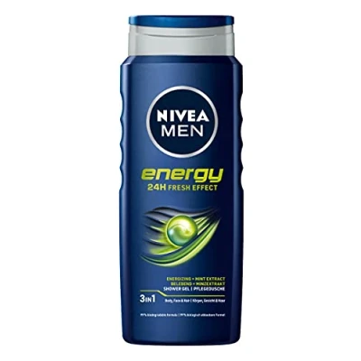 Afbeelding van 3x NIVEA Men Douchegel Energy 500 ml