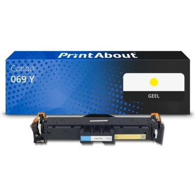 Afbeelding van Huismerk Canon 069 Y Toner Geel
