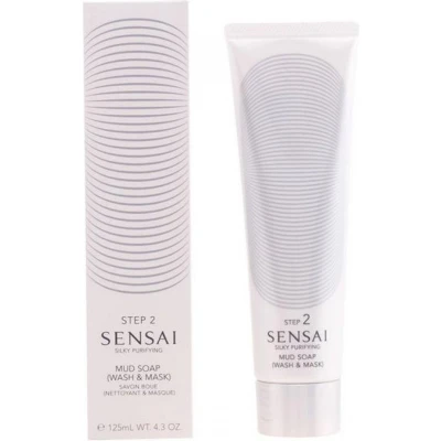 Afbeelding van Sensai Silky Purifying Mud Soap (Wash &amp; Mask) 125 ml