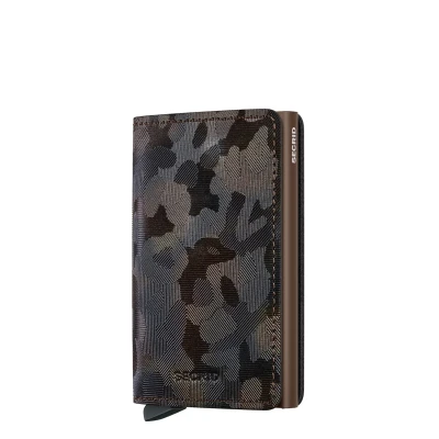 Afbeelding van Secrid Slimwallet Jungle brown pasjeshouder