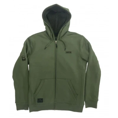 Afbeelding van Navitas Mens Sherpa Zip Hood L Vis trui