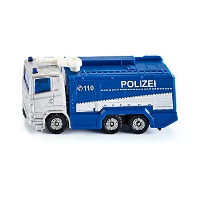 Afbeelding van Siku Scania Polizei Waterkanon Vrachtwagen 8,4 Cm Blauw (1079)