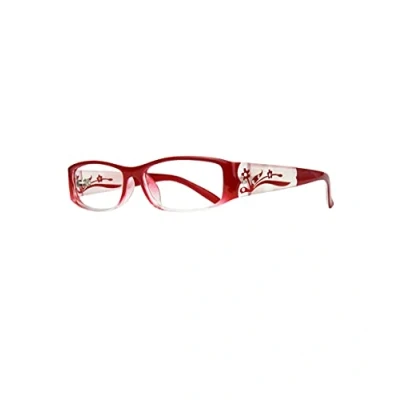 Afbeelding van EYEBOGO Kaylee Lunettes De Lecture Élégantes Pour Femme (Rouge, 3.50)