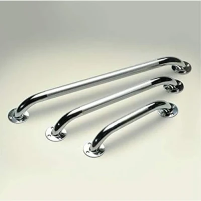 Afbeelding van Wandbeugel met antislip 30 cm Verchroomd Per 1 stuk Adhome