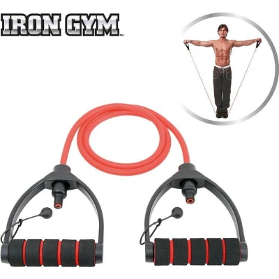 Afbeelding van Iron Gym Weerstandsband Tube Trainer Verstelbaar,Fitness Elastiek Colour /