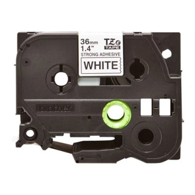 Image de Brother TZe S261 Adhésif extra fort noir sur blanc Rouleau (36 cm x 8 m) 1 cassette(s) ruban laminé pour P Touch PT 3600 530 550 9200 9400 9500 9600 9700 9800 D800 E800 P900 P950