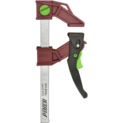 Afbeelding van PIHER Light Pal lijmtangen Set Quick Lijmtang Snelspanklemmen Klemkracht 120kg 16 cm Klembereik 2 Stuks Werkt 5x Sneller!