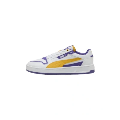 Afbeelding van Puma Sneakers laag, Heren, Maat: 41, Blanc jaune violet Kunststof