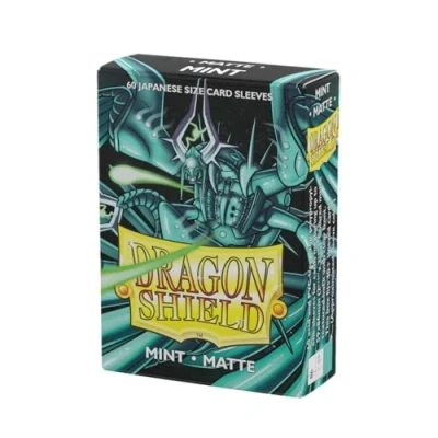 Afbeelding van Dragon Shield Card Sleeves: Japanese Matte Mint (59x86mm) 60 stuks