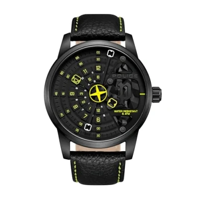 Afbeelding van Police Avondale Horloge, Heren, Maat: One Size, Schwarz
