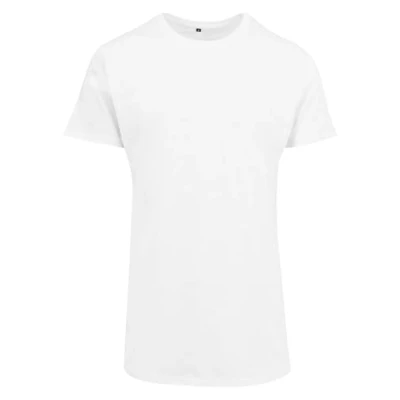 Afbeelding van Build your Brand Shaped Long Tee BY028 Black