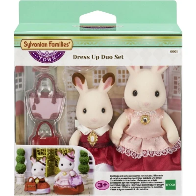 Afbeelding van Sylvanian Families de stad Dag in met twee 6001 Speelklare doos Mini Poppen