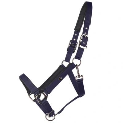 Afbeelding van Qhp Halster Deluxe Donkerblauw