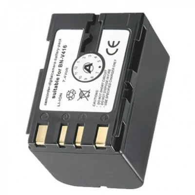Afbeelding van AccuCell batterij geschikt voor JVC BN V416 zwart