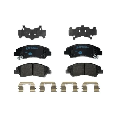 Afbeelding van HELLA 8DB 355 023 001 Remblokkenset Met akoestische slijtagewaarschuwing toebehoren HYUNDAI: i10 II Hatchback, III Saloon