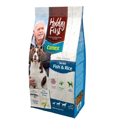 Afbeelding van Hobbyfirst Canex Senior F &amp; R Oceaanvis&amp;Rijst Hondenvoer 3 kg